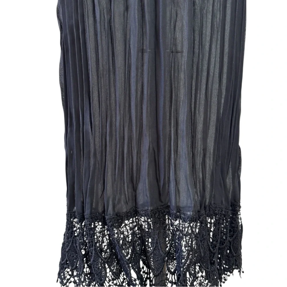 Vtg Danielle Karen Lace Slip Dress - Picture 12 of 15